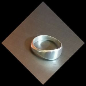 MODERN STERLING SILVER BAND